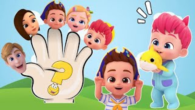 Daddy Finger Song With Bebefinn Finger Family | Família dos Dedos Nursery Rhymes & Kids Songs